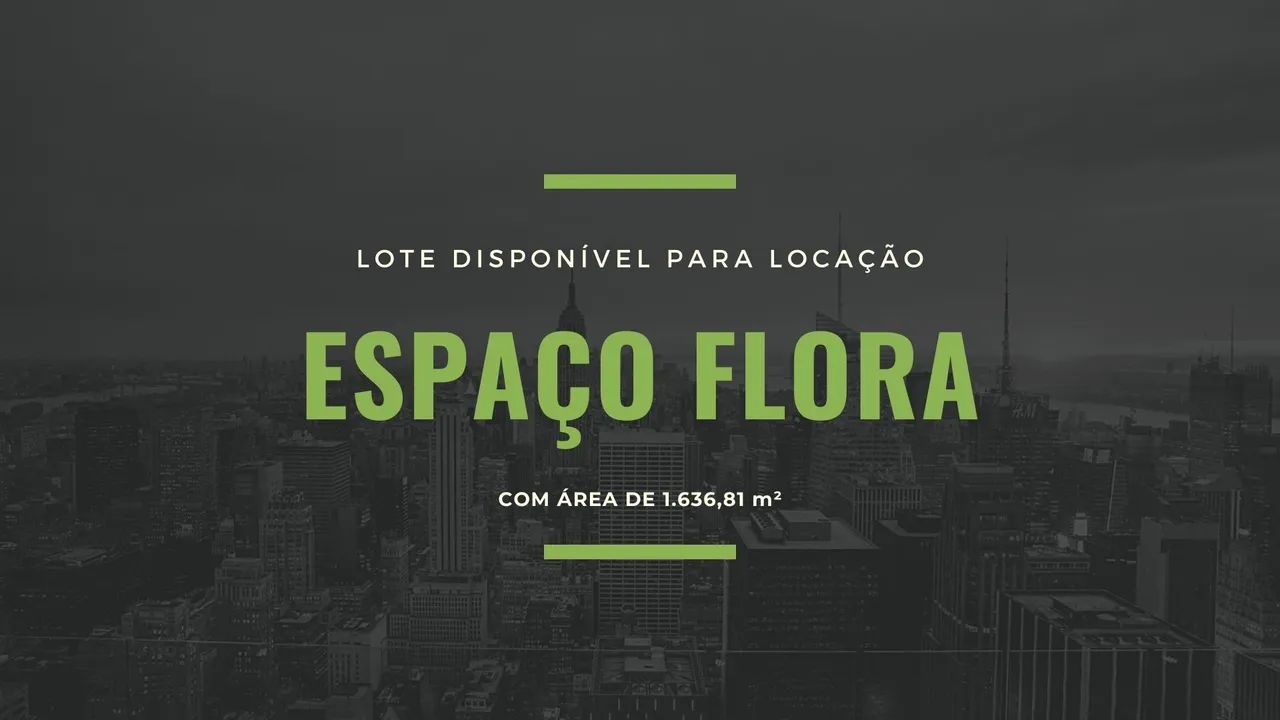 LOTE PARA LOCAÇÃO- CENTRO RIO VERDE