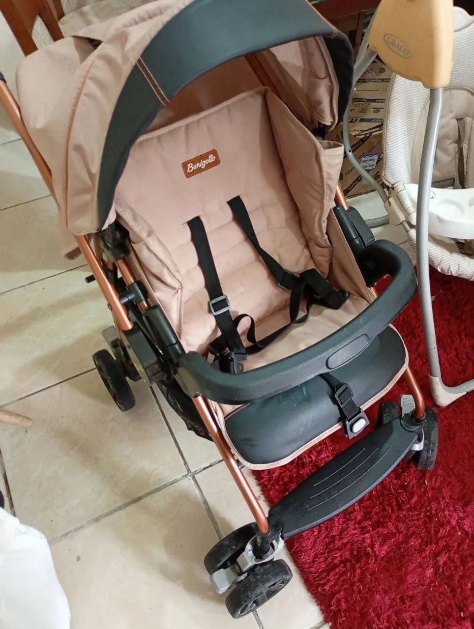 Carrinho de bebê Burigotto  - Foto 2
