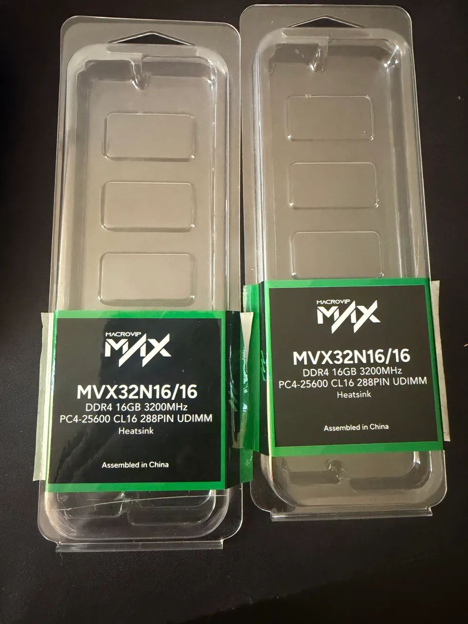Memória ram ddr4, macrovip (16x2) 3200mhz - Foto 4