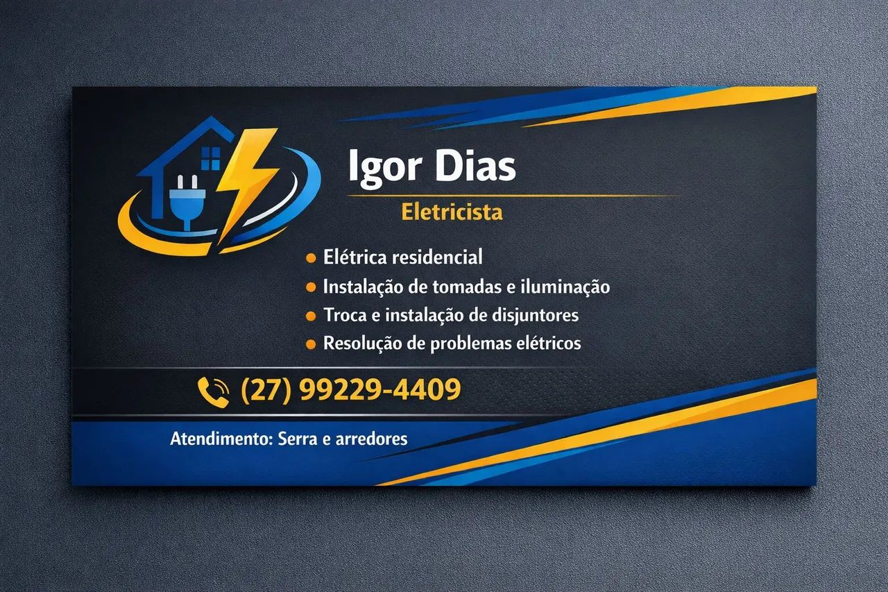 Elétrica residencial / Eletricista 