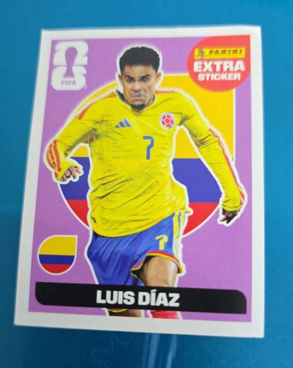 Luis Díaz Figurinha Legends Extra Sticker - Panini Copa 2026