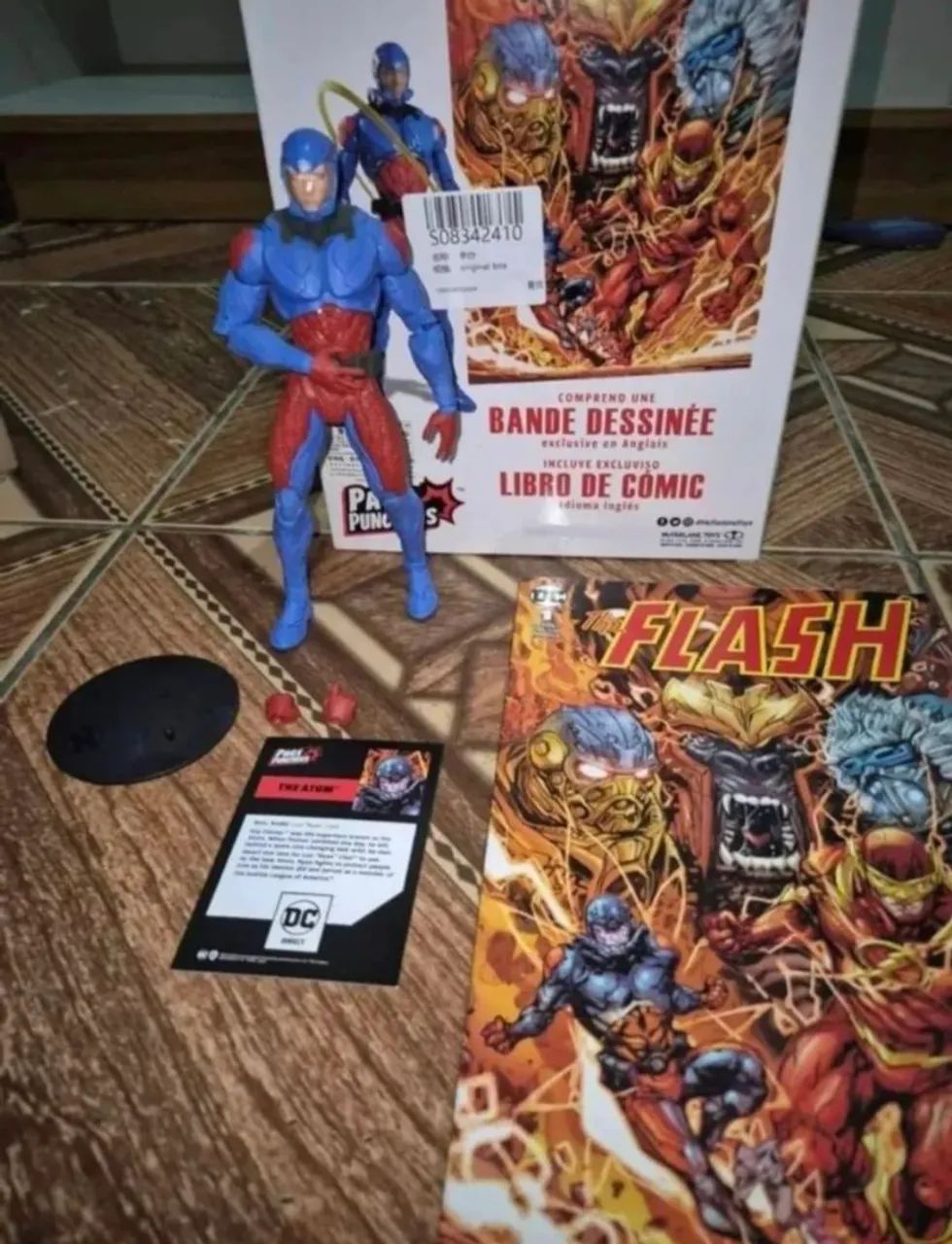 Átomo Ryan Choi dc mcfarlane 