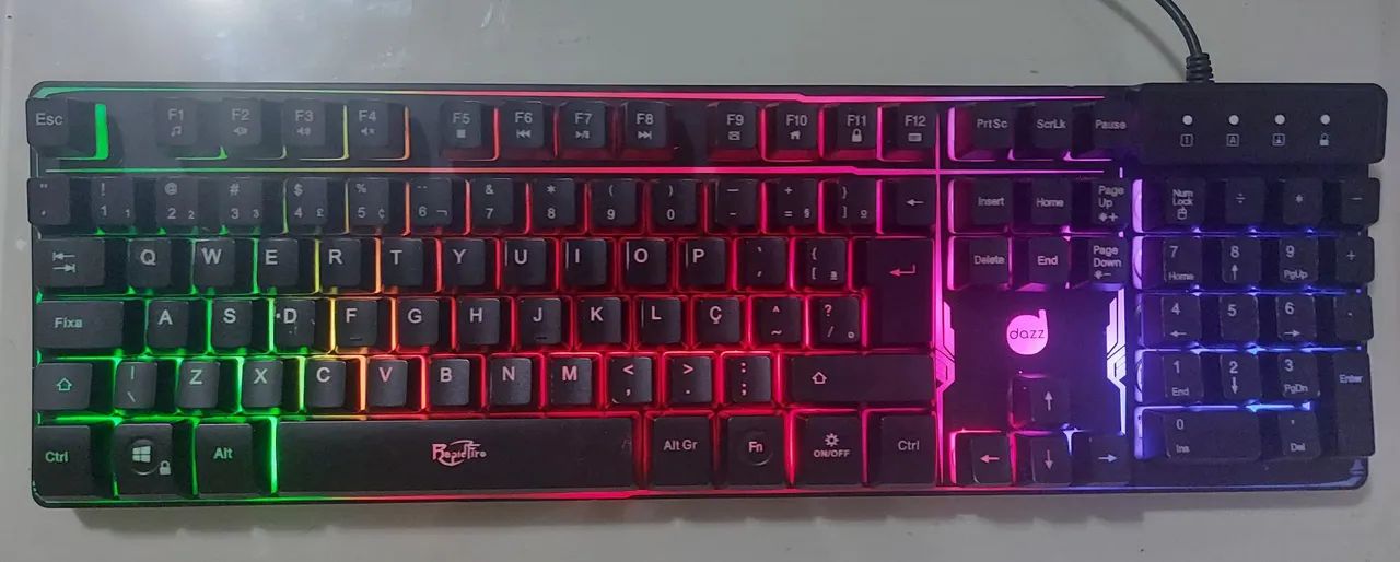 Teclado gamer 