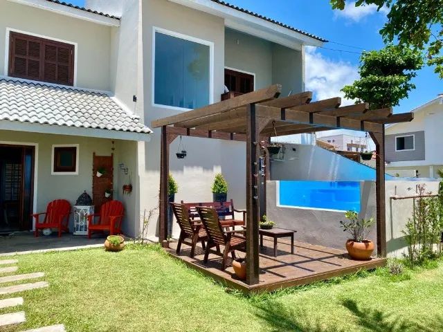 Casa frente ao mar de 4 dorms, Ar, Jacuzzi, Ingleses, Fpolis SC - Foto 2