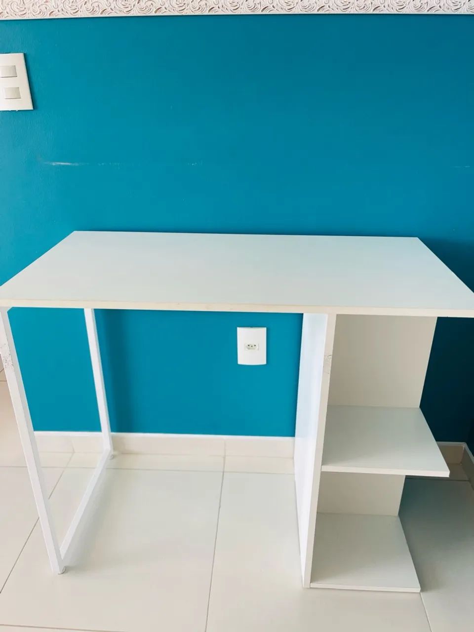 Mesa escritório Tok Stok - Foto 4