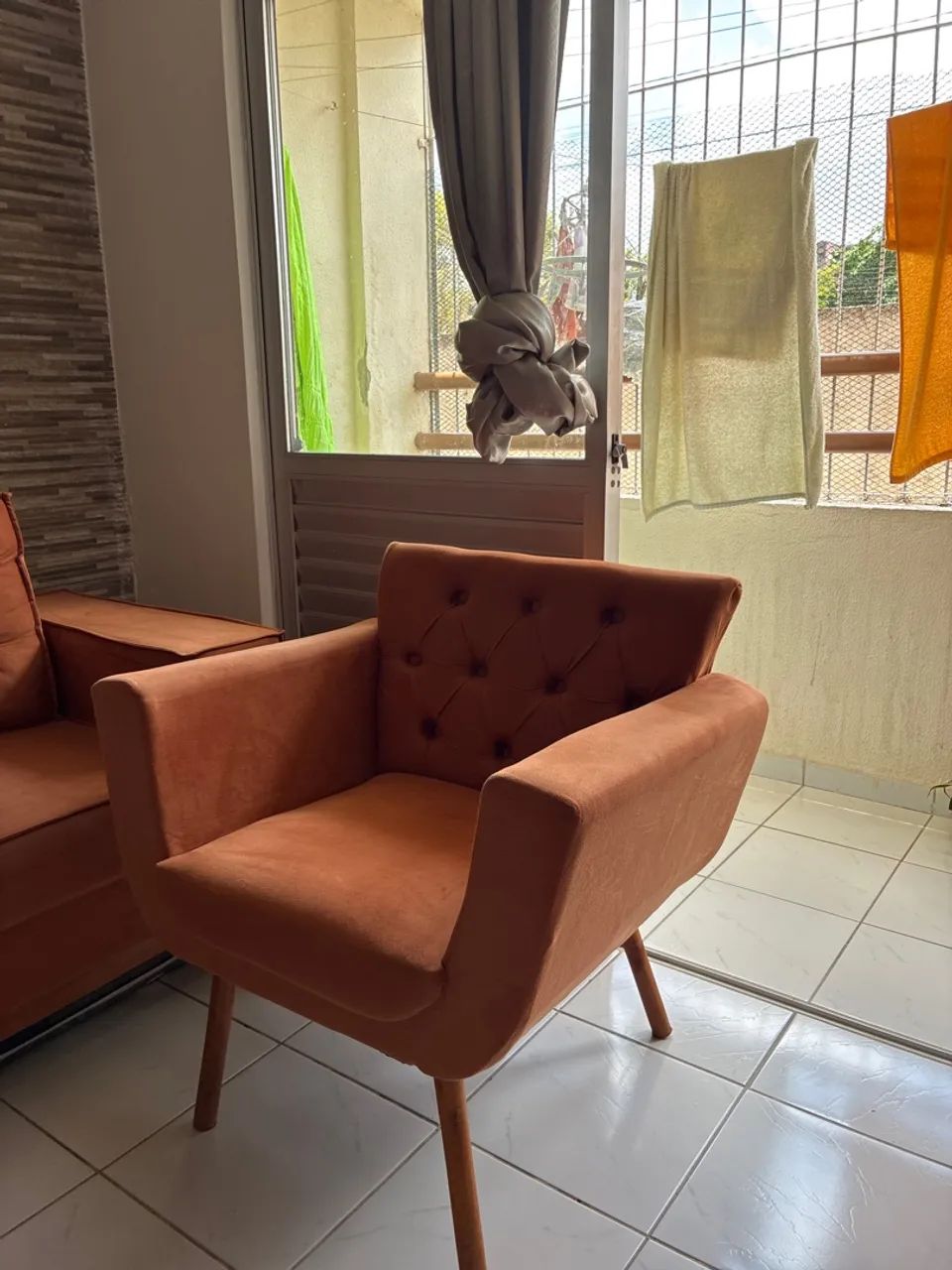 Poltronas em Suede