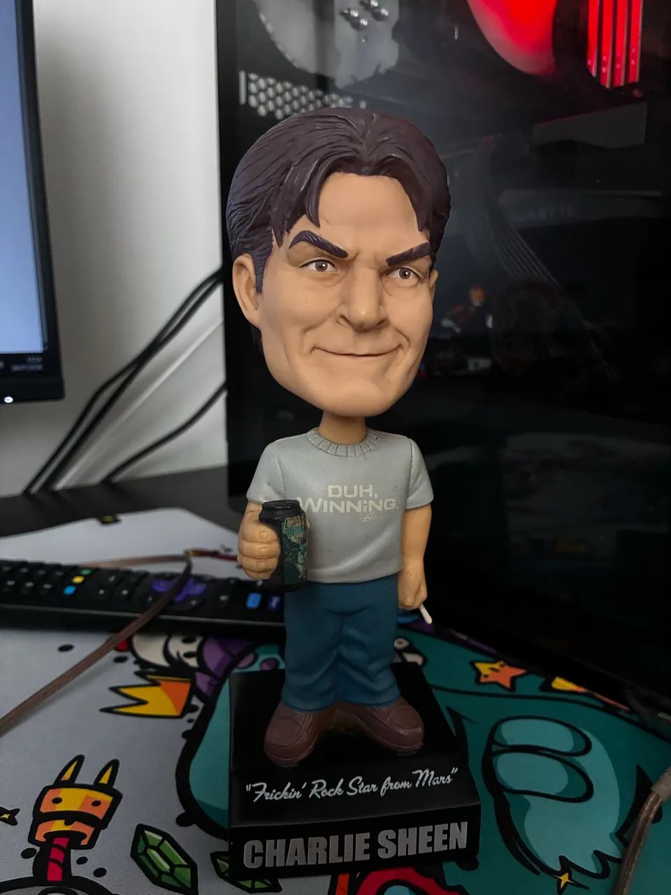 Charlie Sheen bubblehead - Foto 3
