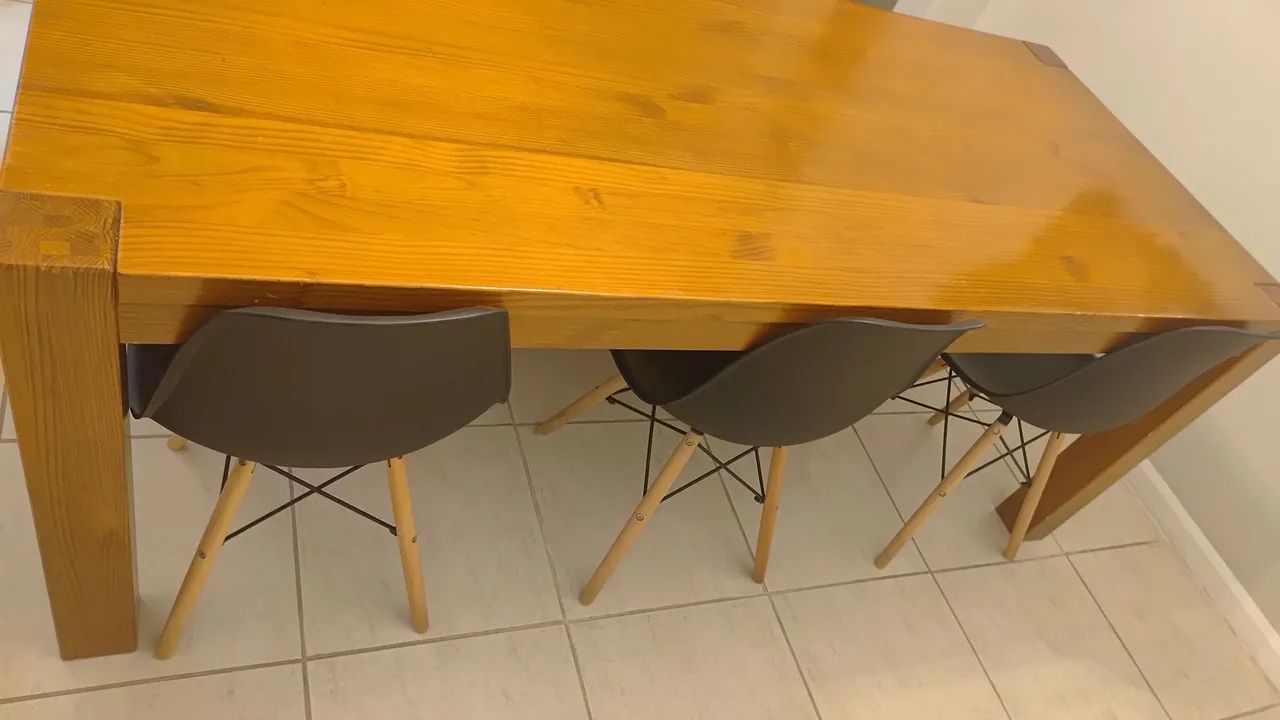 Mesa de jantar Madeira 2.00M  - Foto 2