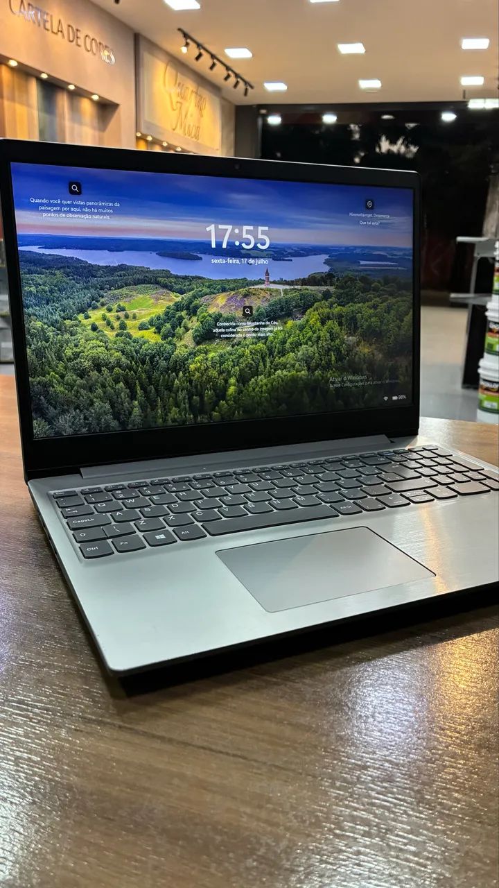 Notebook Lenovo i3 12GB RAM SSD 256GB