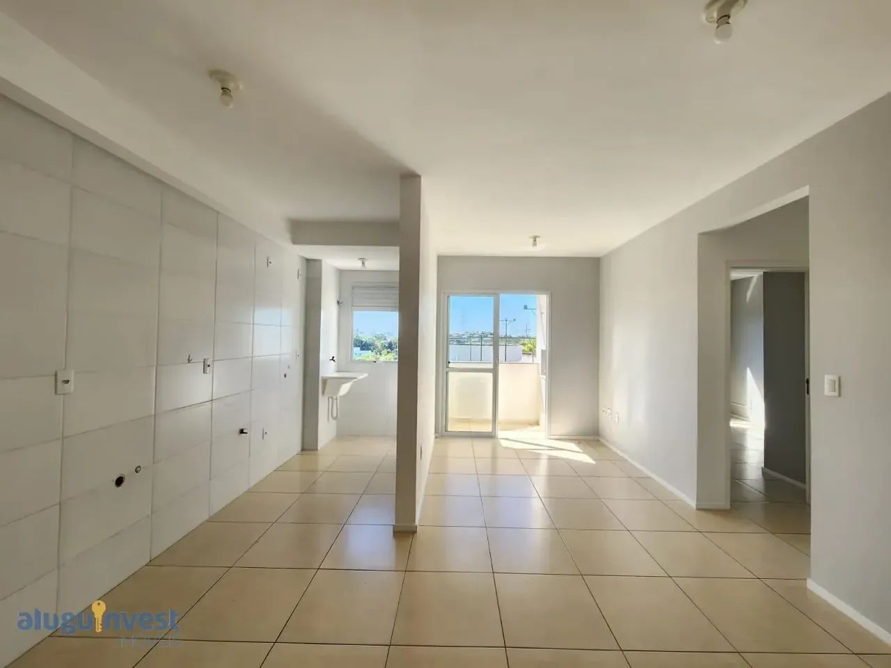 Apartamento para locação com 2 dormitórios, São Sebastião, Palhoça, SC - Foto 2