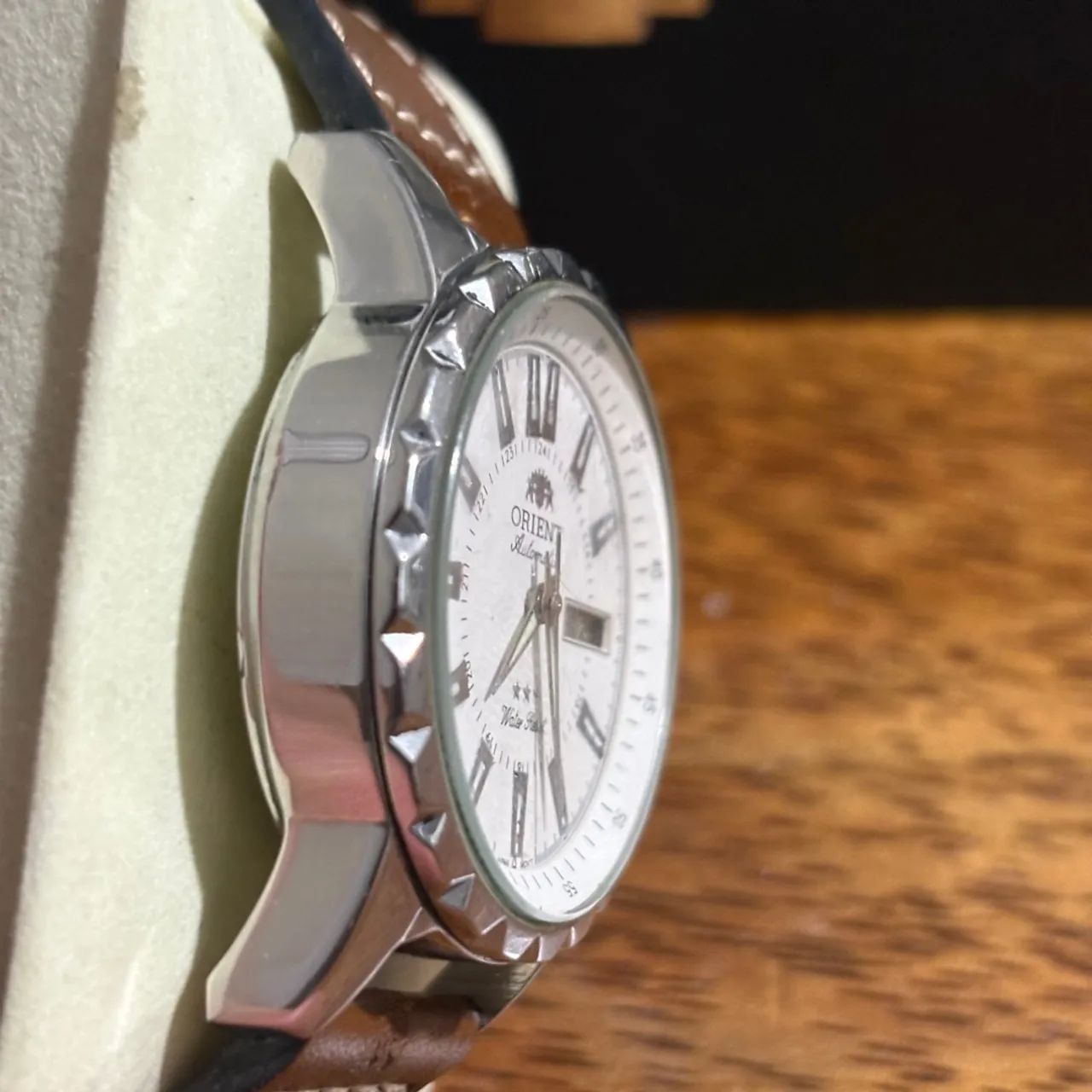 Relógio orient 3 estrelas  39 mm caixa.  - Foto 3