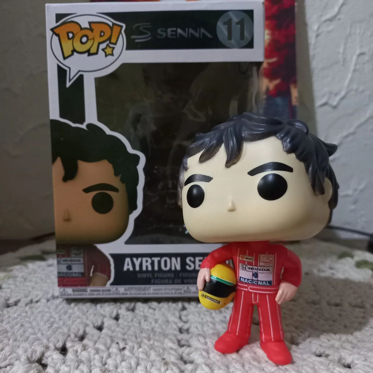 Boneco POP Ayrton Senna