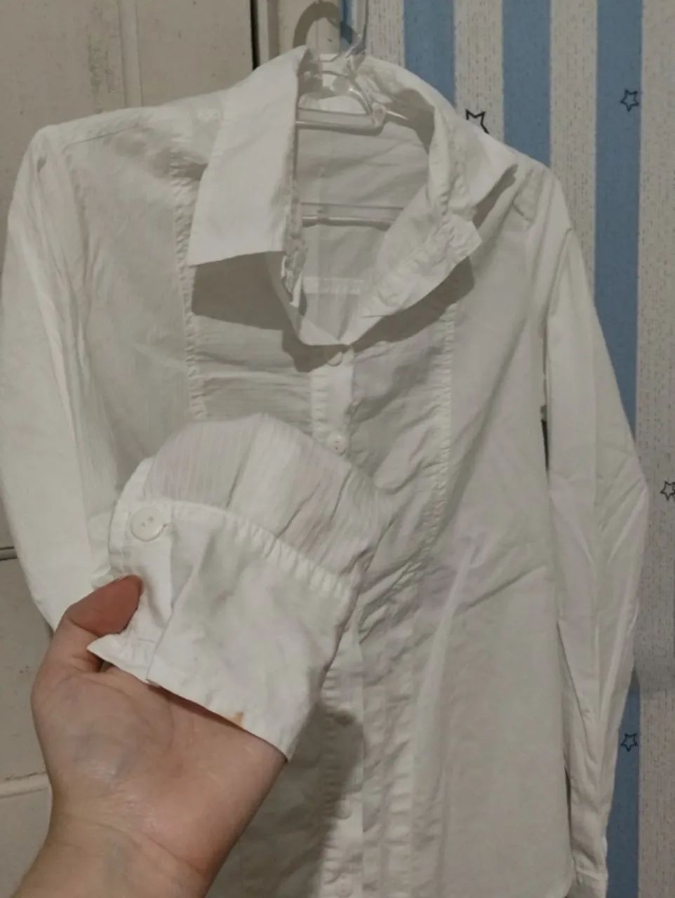 Camisa branca vintage - Foto 4