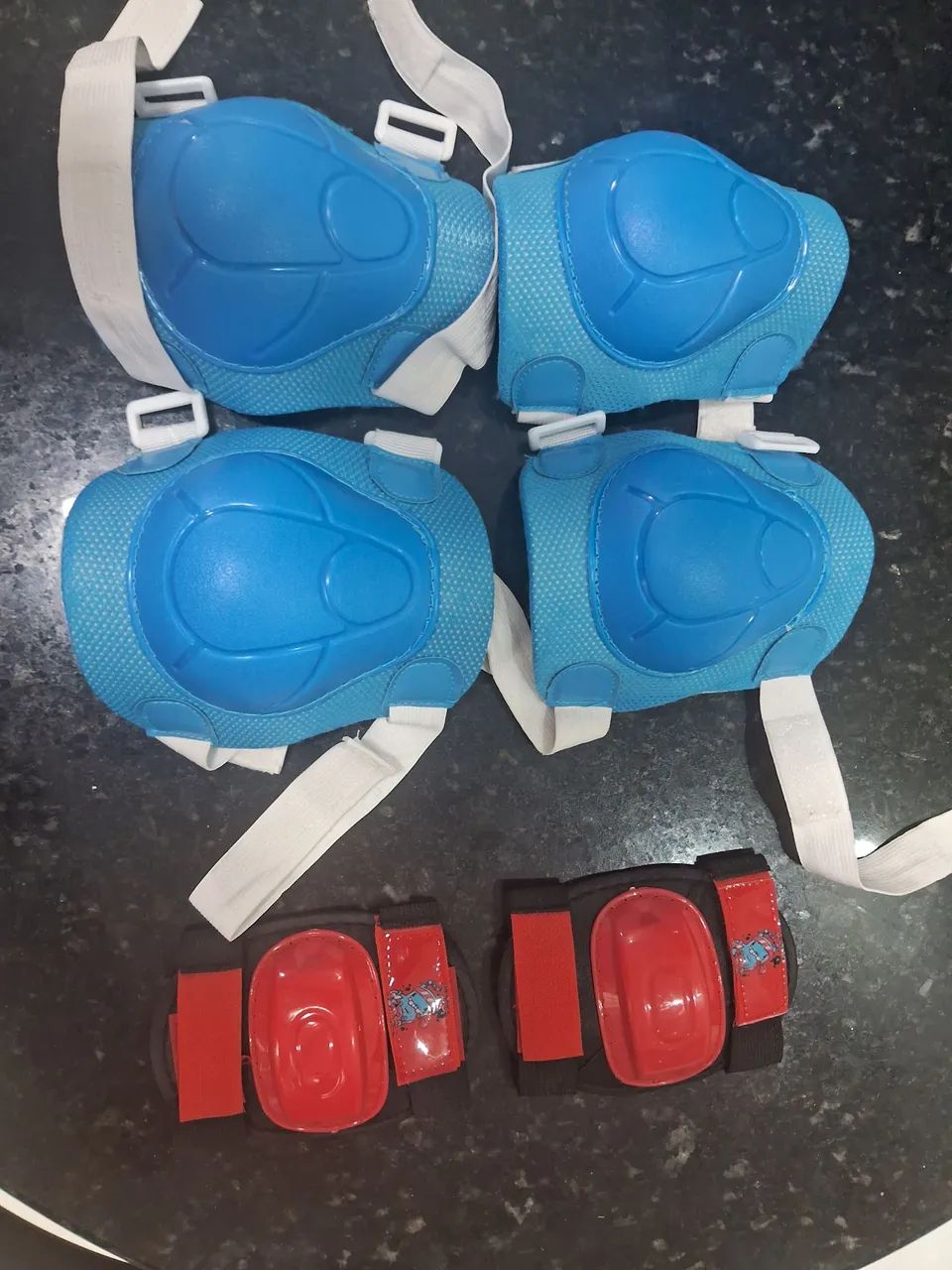 Kit proteção joelheira infantil  - Foto 2