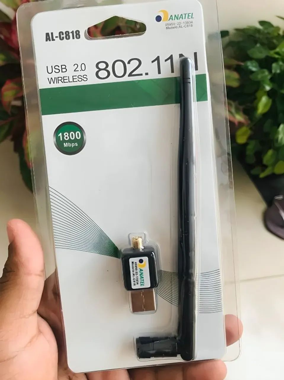 Adaptador Wi-fi USB 1800mbps - Foto 3