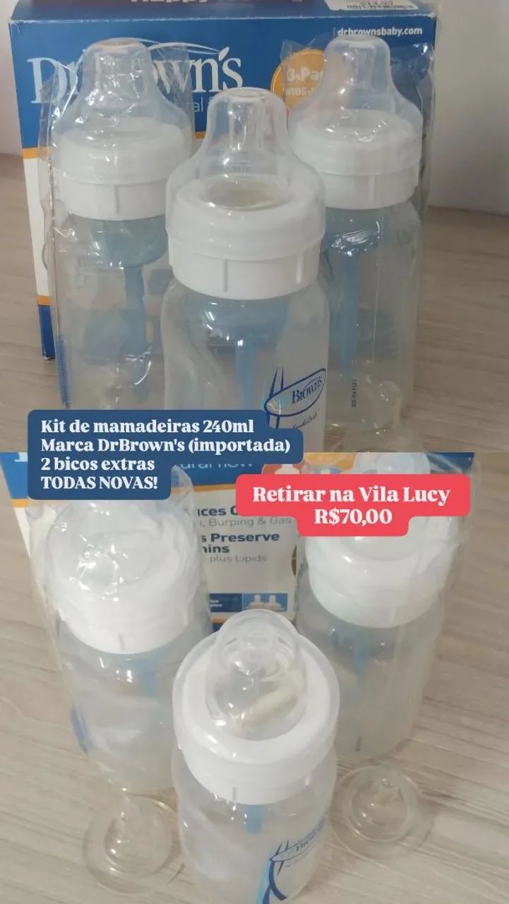 Kit Mamadeiras