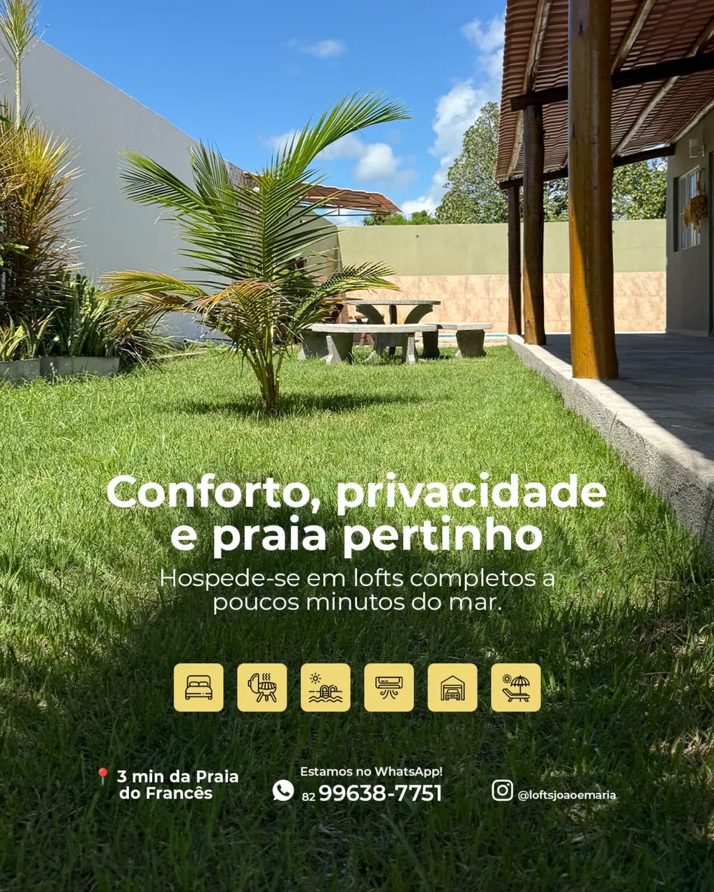 Kitnet mobiliado a 5 minutos do trevo do Francês e a 20 min do Centro de Maceio-AL - Foto 2