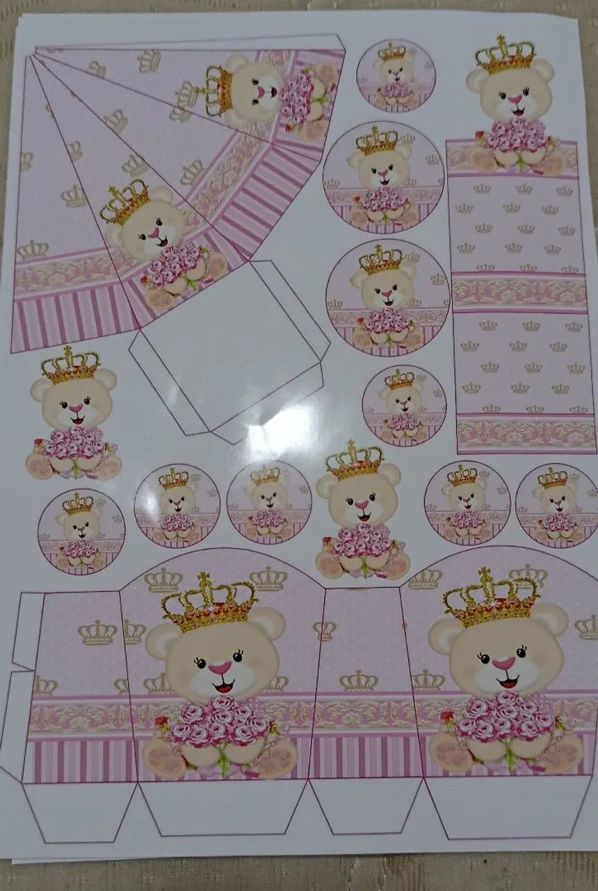 Material para festa infantil ou chá de bebê - Foto 3