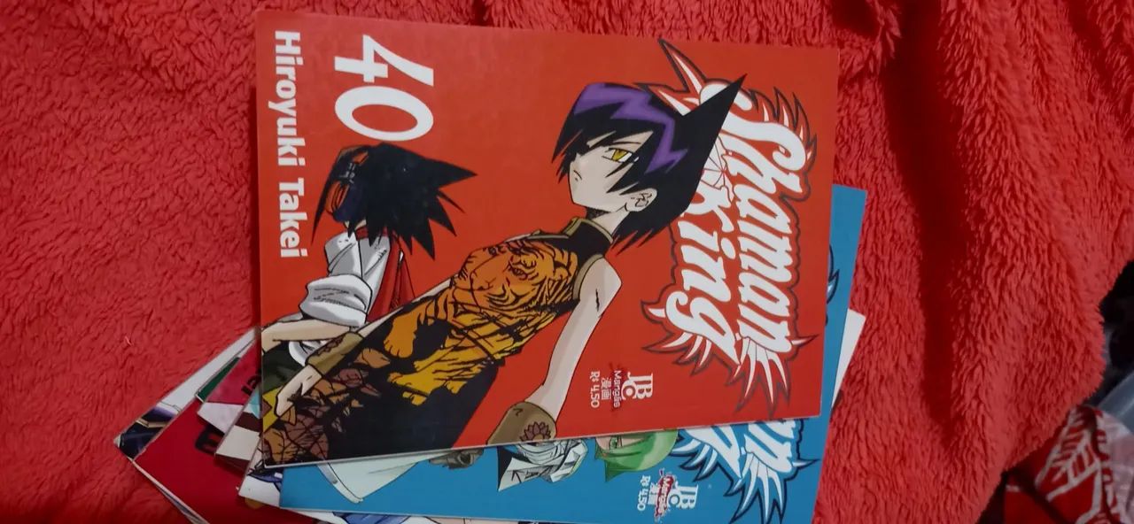 Mangá Shaman King - Vol. 39 ao 47 - Editora JBC (1ª Edição / Meio-Tanko) - Foto 2