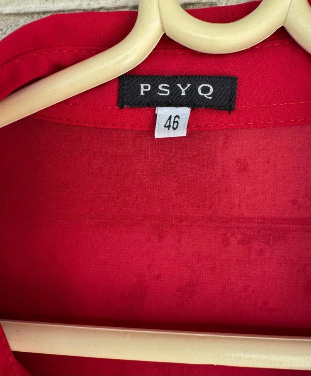 blusa psyq vermelha 46 - Foto 2