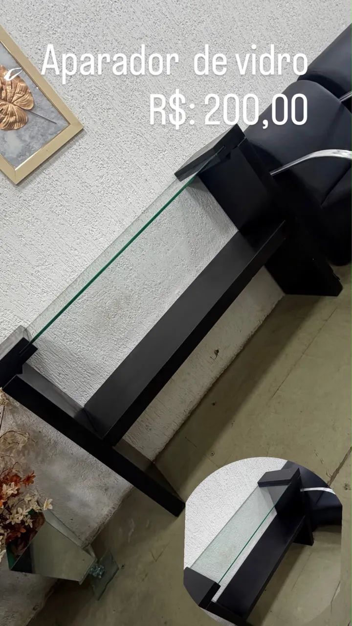 Aparador de vidro 