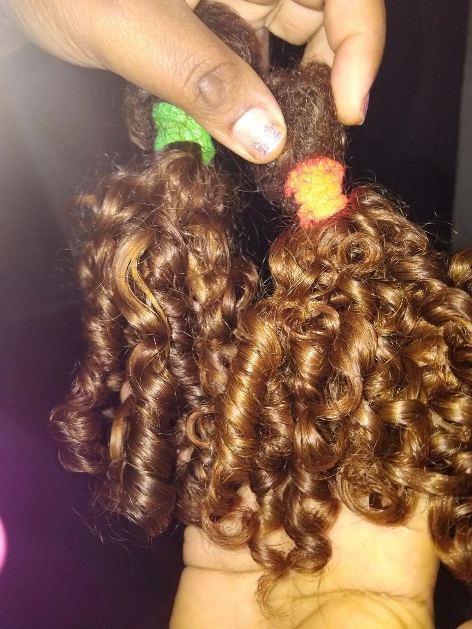 Cabelo humano 100% humano 