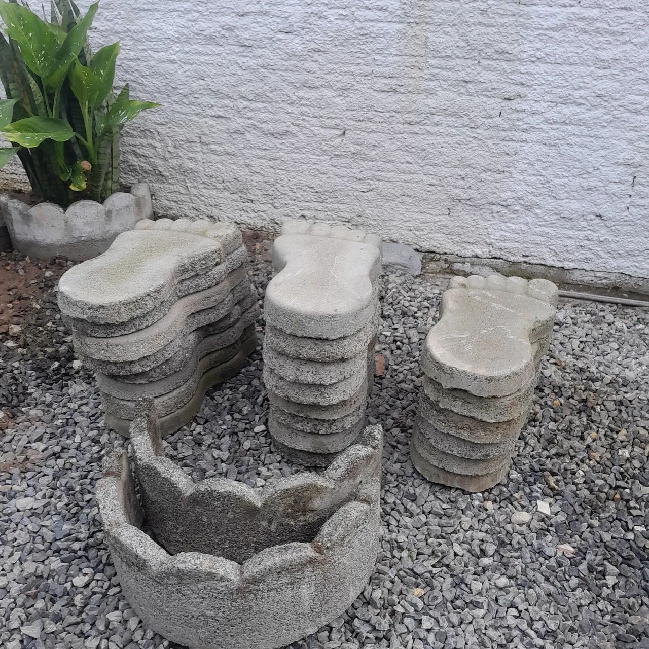 Pés de concreto para jardim  - Foto 2