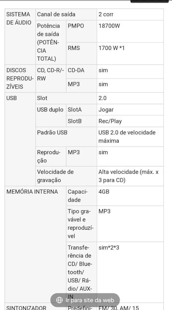 Mini System SC-AKX660 Panasonic  - Foto 3