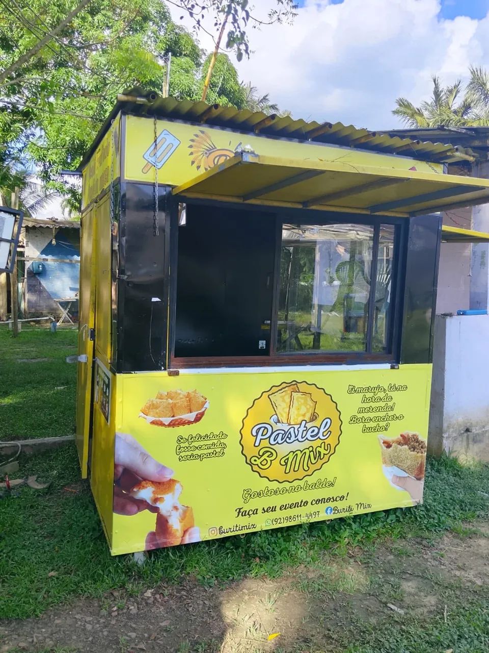 OPORTUNIDADE! Dois contêiner e um carrinho de pipoca. - Foto 2
