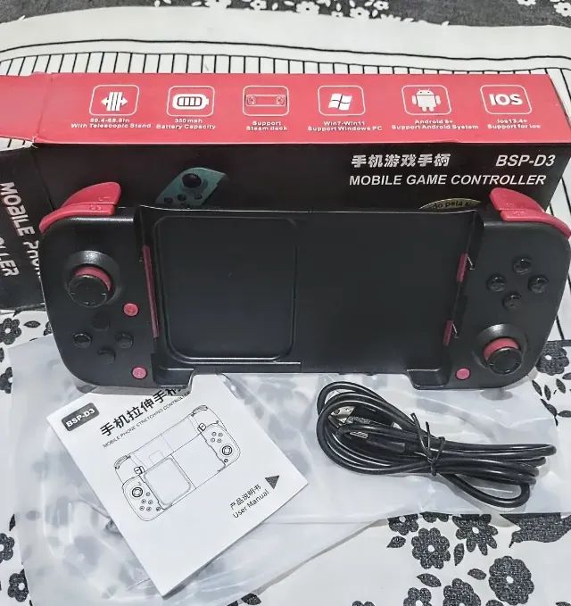 Gamepad Controle bluetooth - Foto 3
