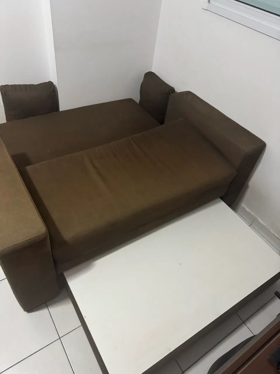 Sofá Cama de 2 lugares da sofá e colchões em perfeito está. - Foto 4