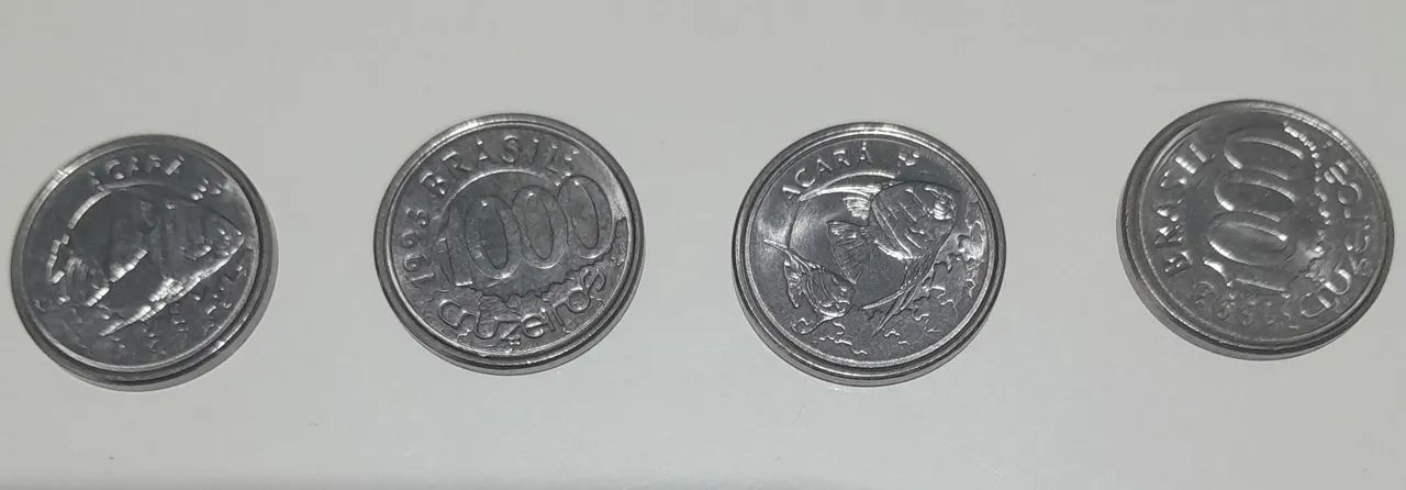 Moedas antigas de 1000 Cruzeiros  - Foto 5