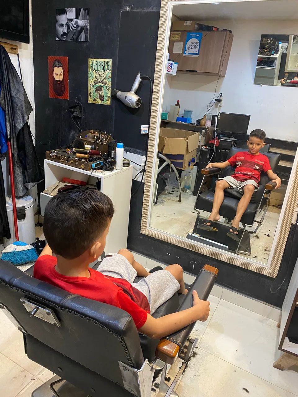 corte de cabelo a domicílio 