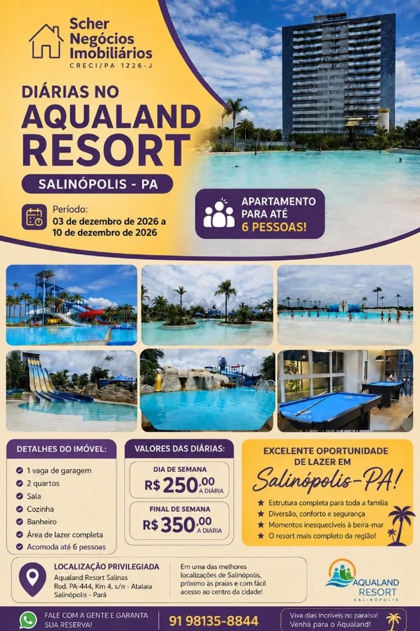 Aqualand Resort - Dezembro 2026