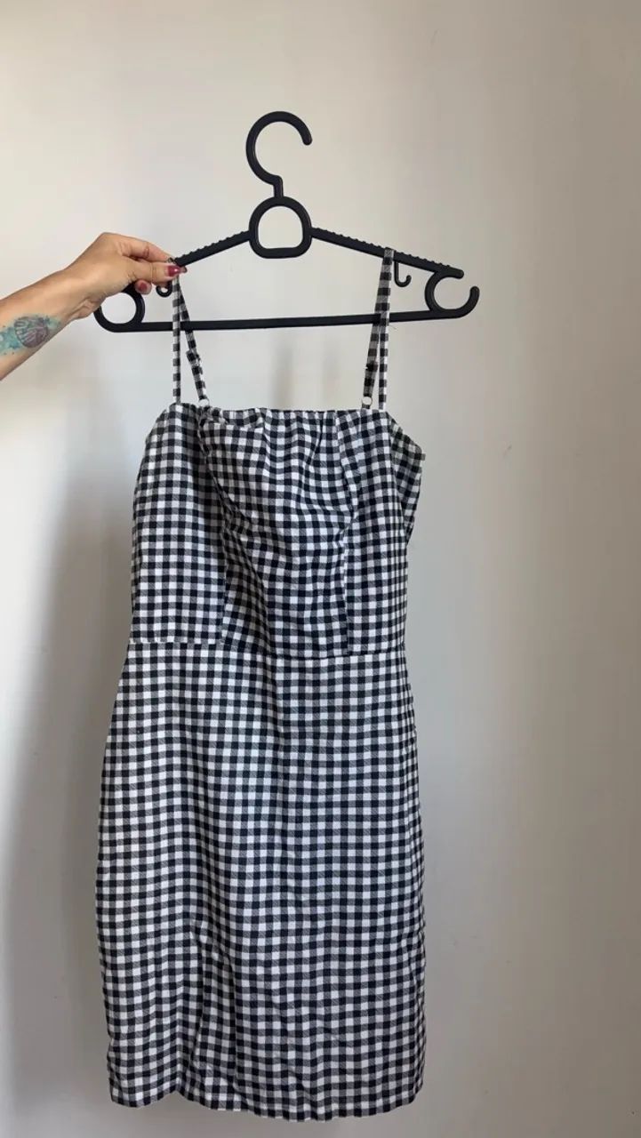 Vestido xadrez