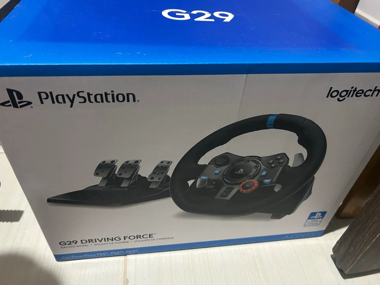 Logitech G29 Driving Force - Estado de novo / Pouquíssimo uso - Foto 4