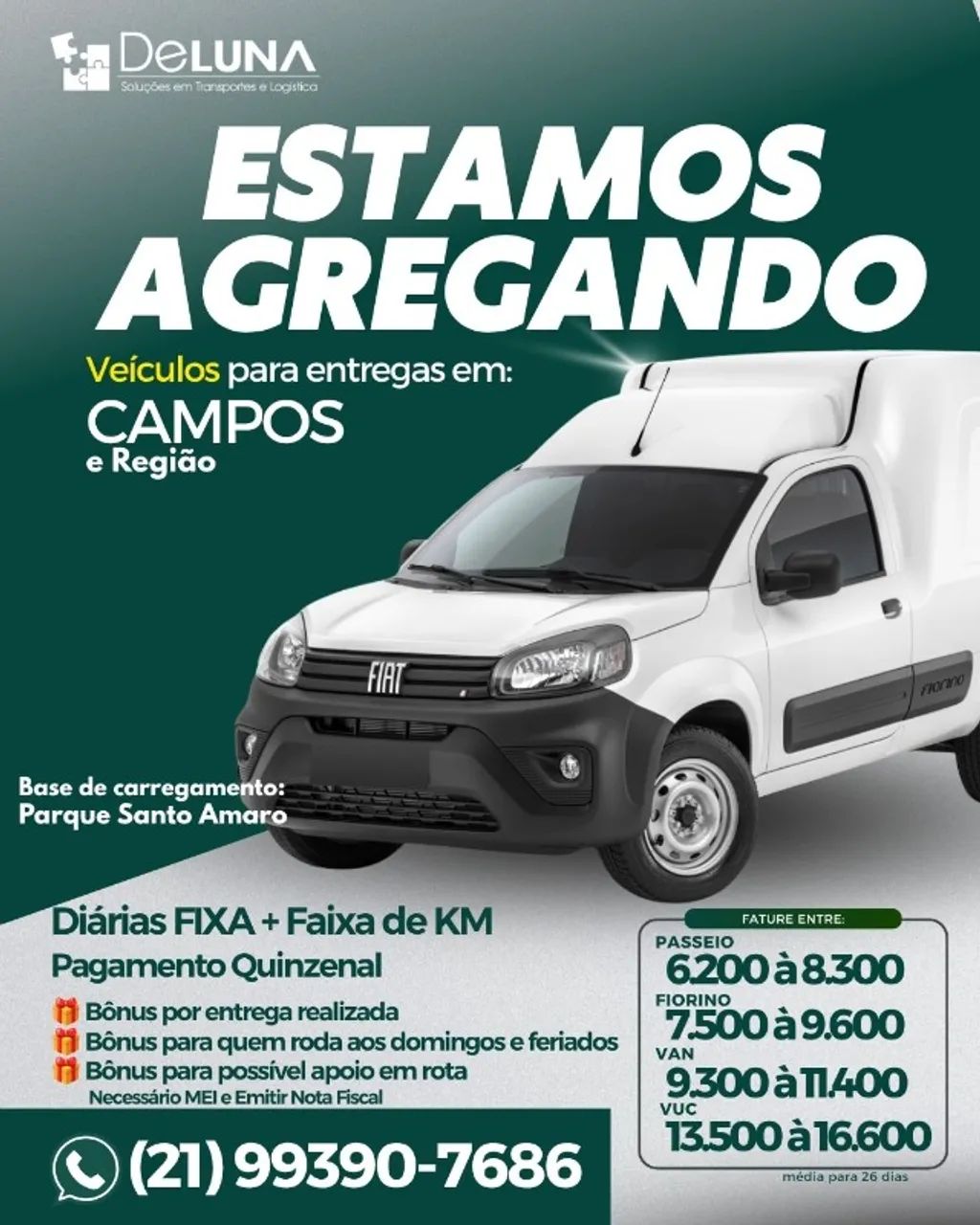 ESTAMOS AGREGANDO VEÍCULOS! ? CAMPOS E REGIÃO 