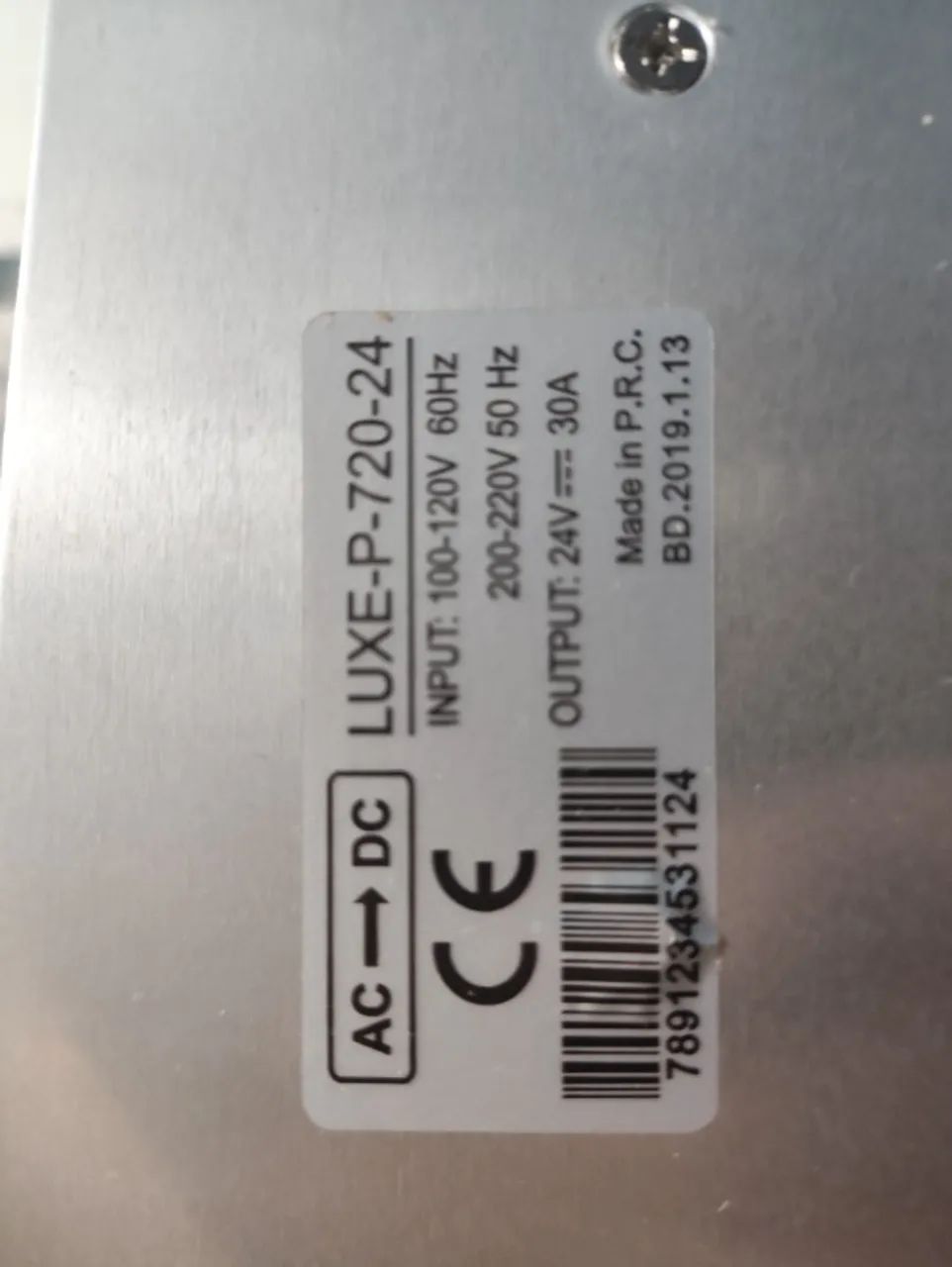 Fonte 24V 30A 700W para Led e Outros  - Foto 3