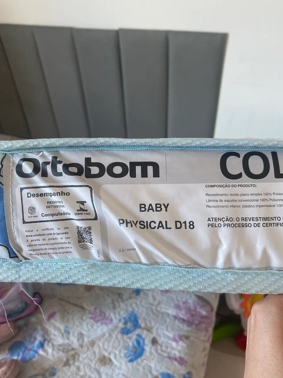 Colchão para chiqueirinho 