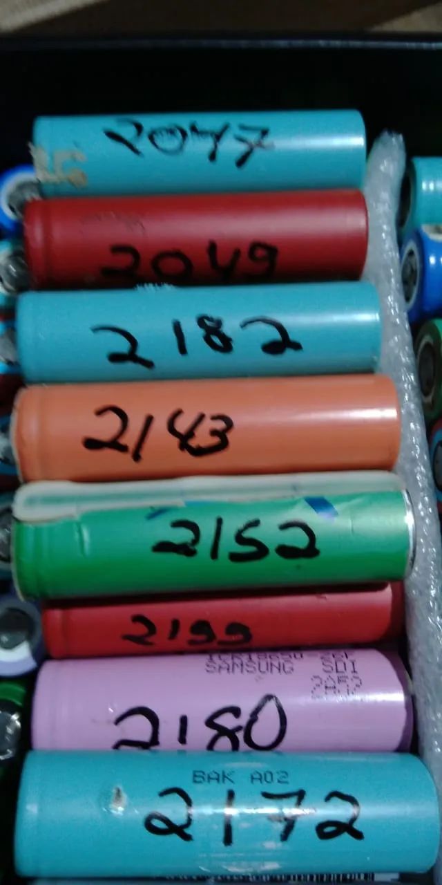 23 baterias de Lítio 2100mAh modelo 18650 Recarregáveis - Foto 2