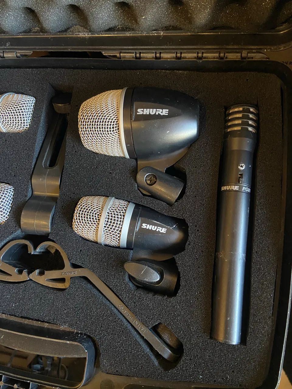 KIT MICROFONE BATERIA SHURE PGDMK6