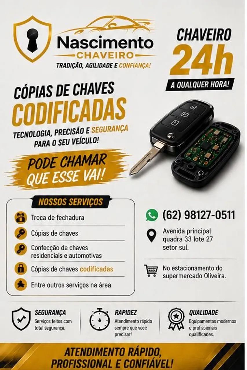 Chaveiro 24 hrs - Foto 2