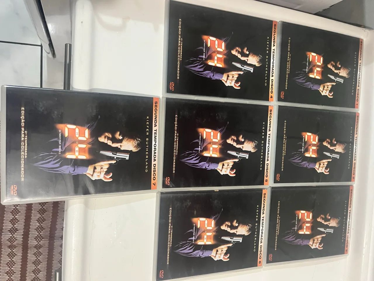 DVD 24 horas - 2 temporada - 7 discos