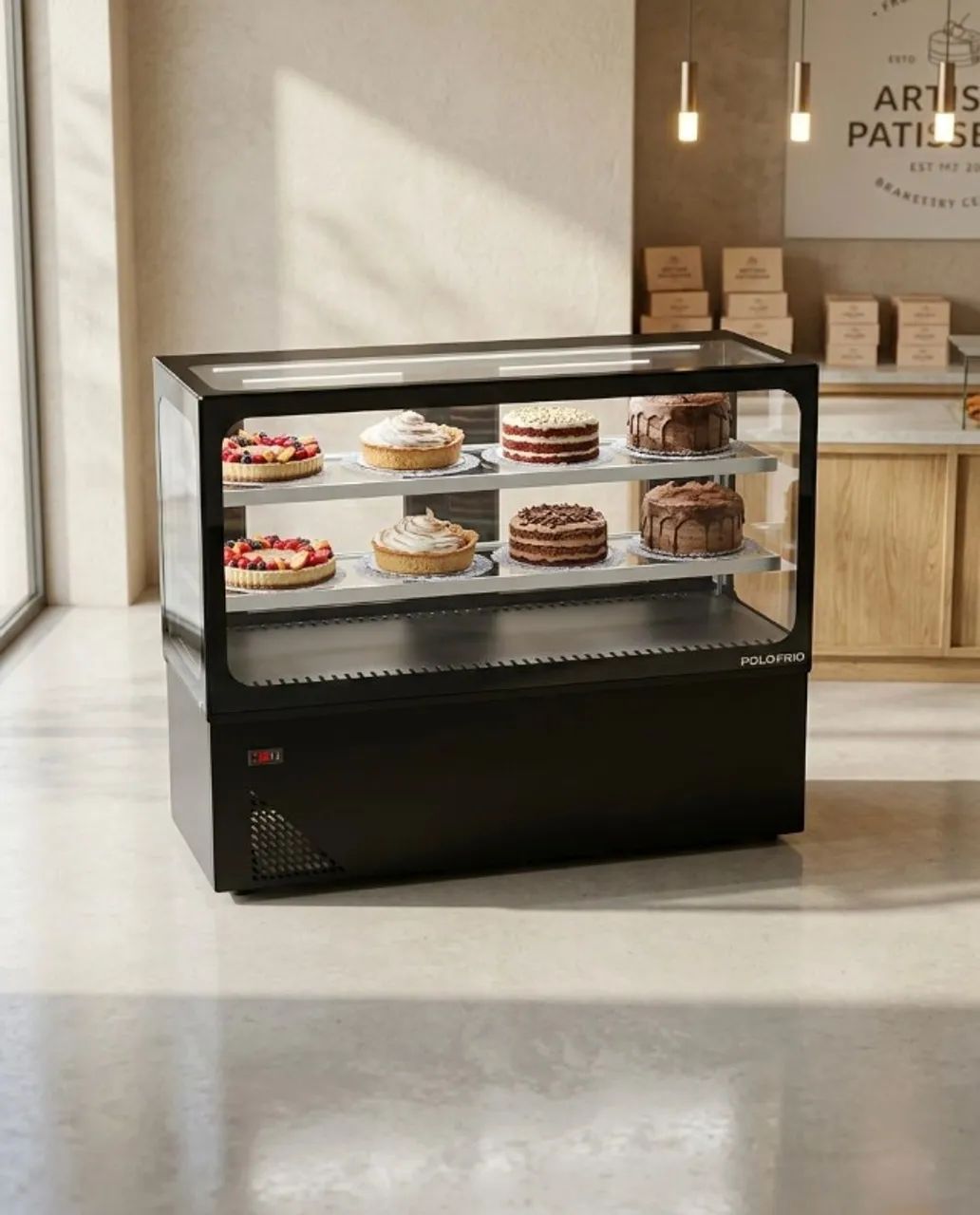 Vitrine Refrigerada Para Bolos Gourmet 94Cm -  Polofrio