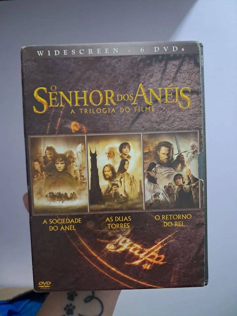 Box DVD Senhor dos Anéis 