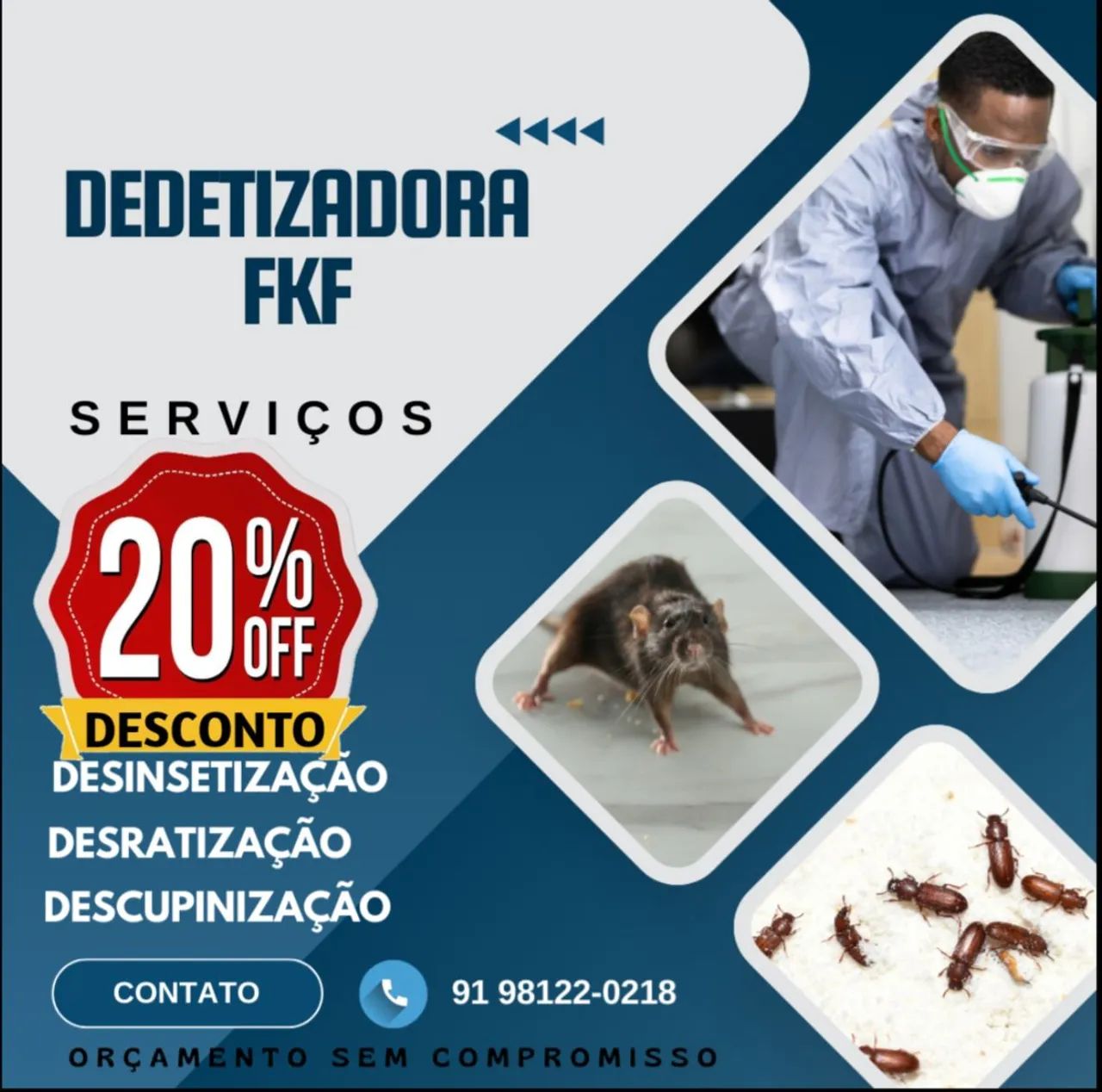 DEDETIZAÇÃO 