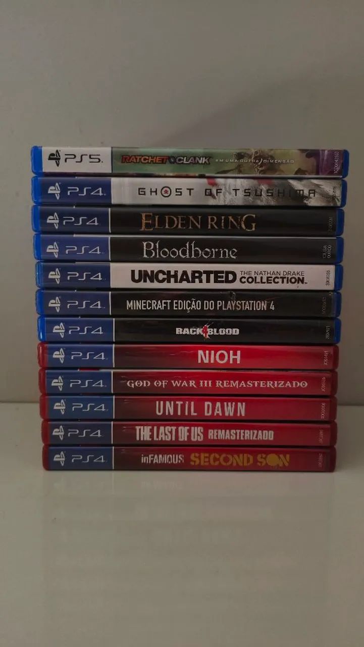 Jogos de PS4 e PS5