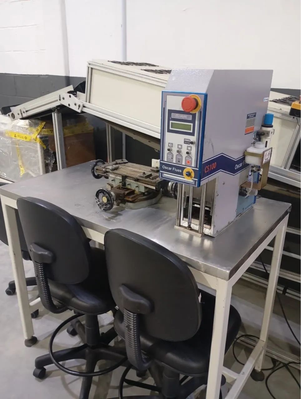 Máquina Tampográfica Automática + Bancada