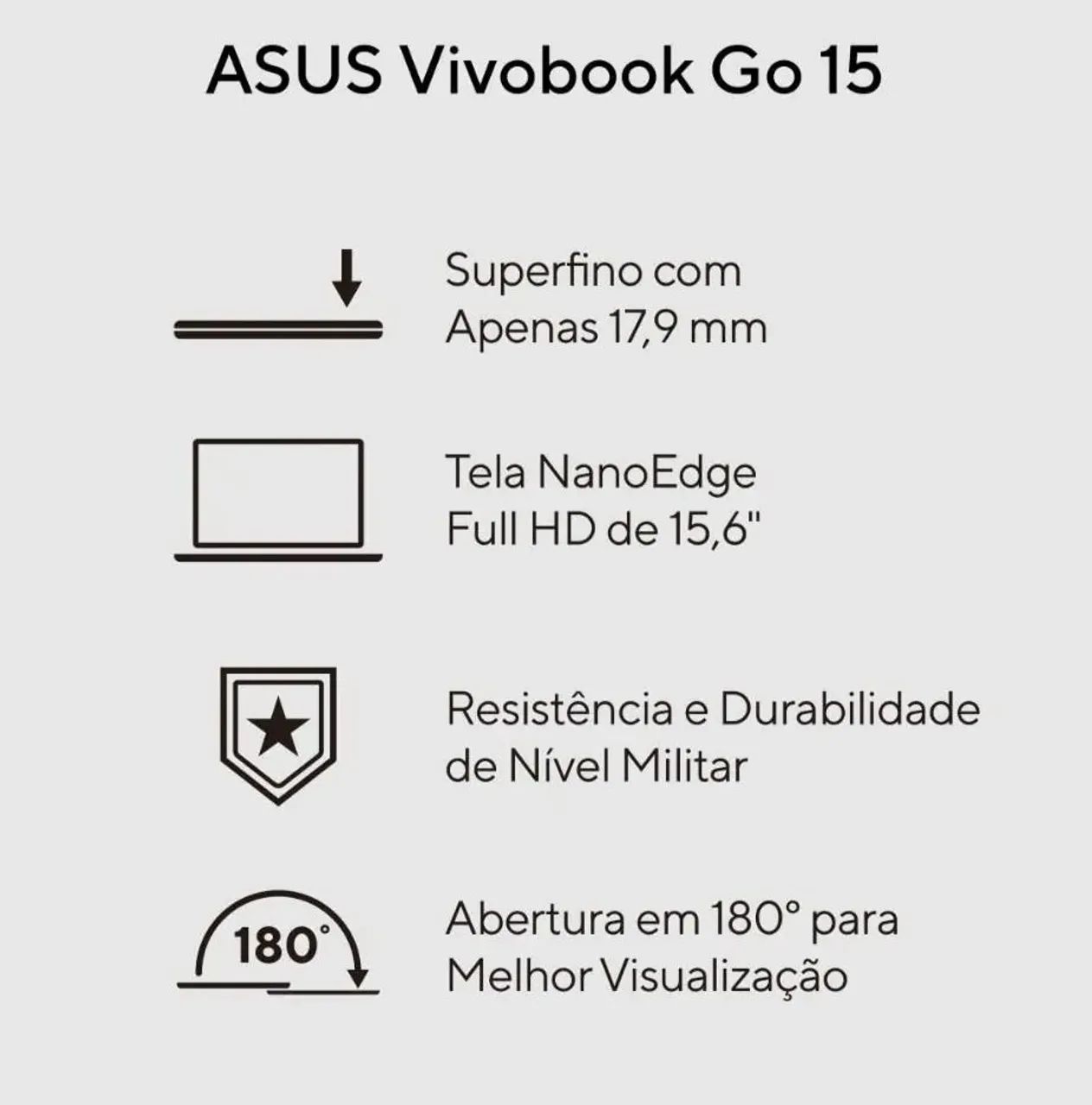 Vendo Notebook Asus - Foto 2
