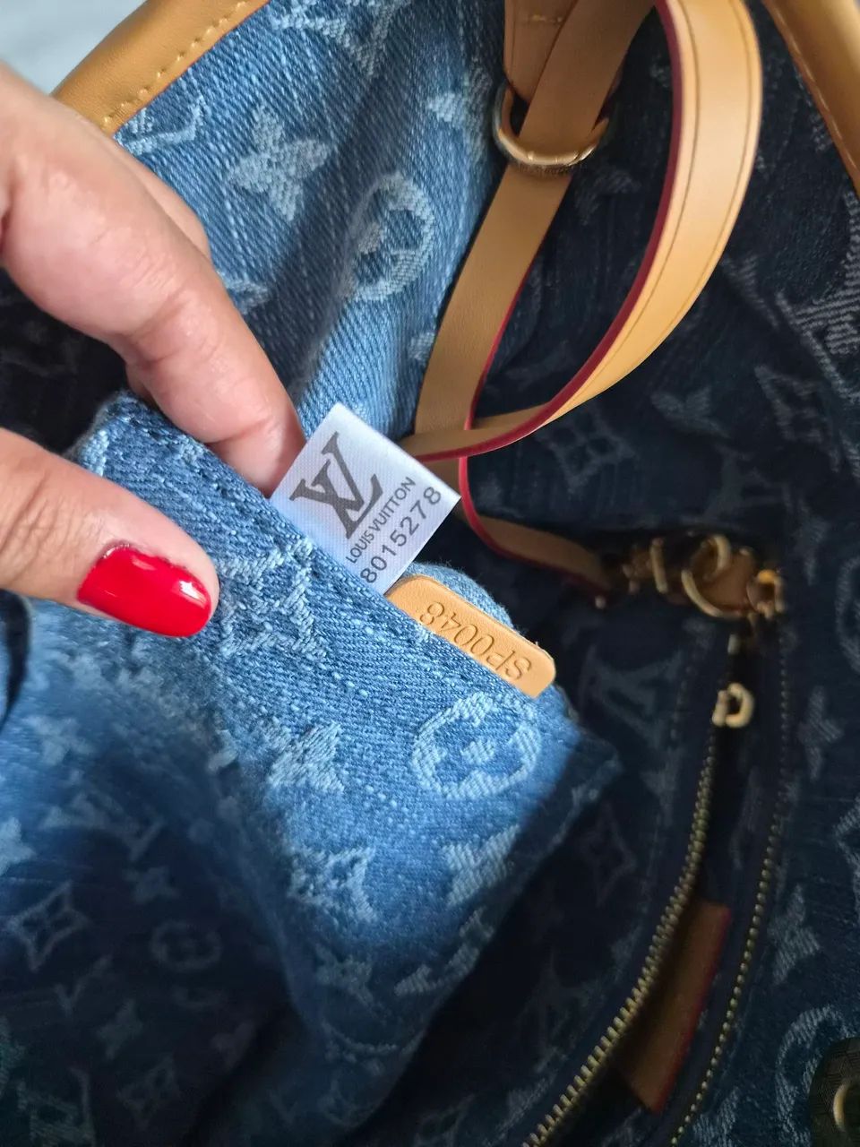 Bolsa Denim Louis Vuitton - Foto 4